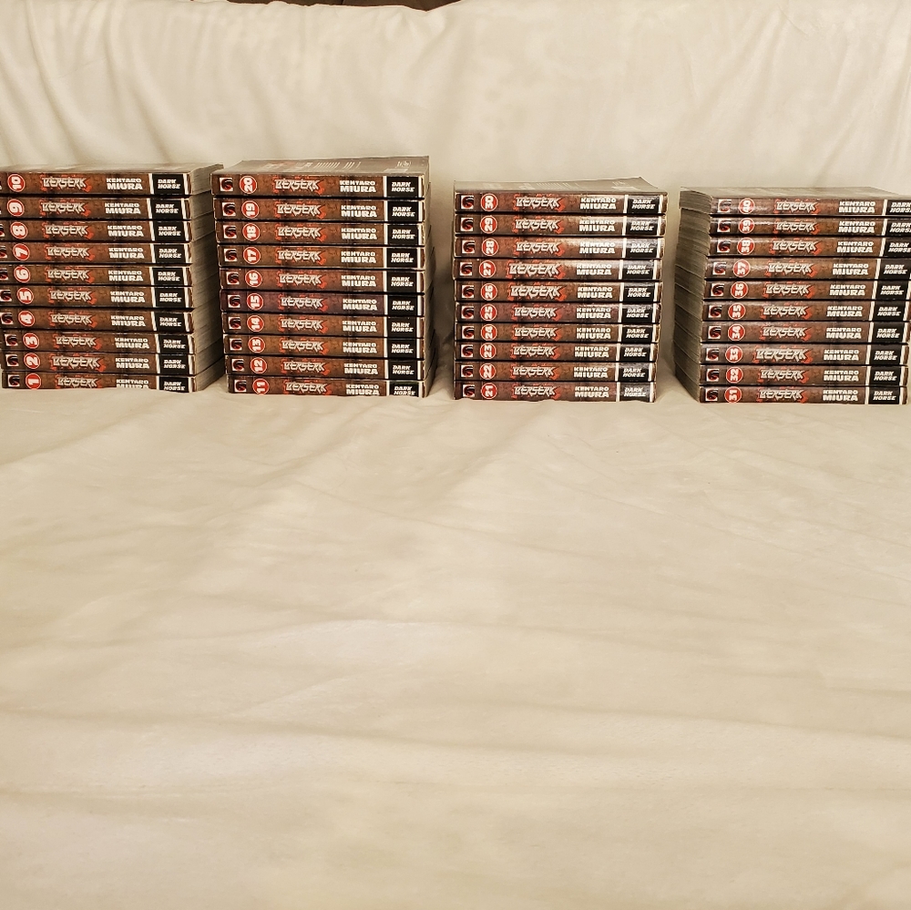 Berzerk Manga Volume 1-40 Paperback Books
